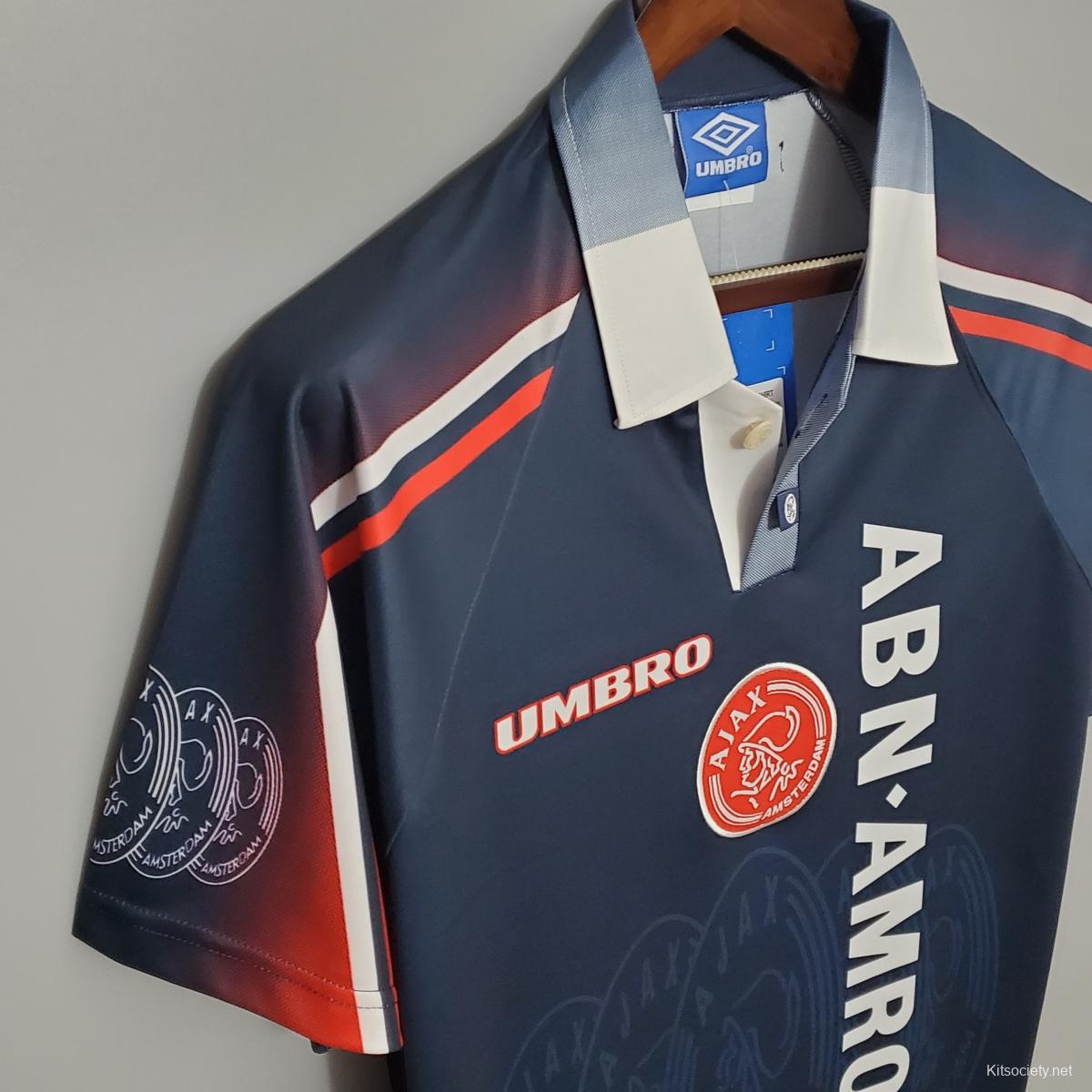 AJAX 1997/98 AWAY FOOTBALL SHIRT (L) – VintageFootballJerseys