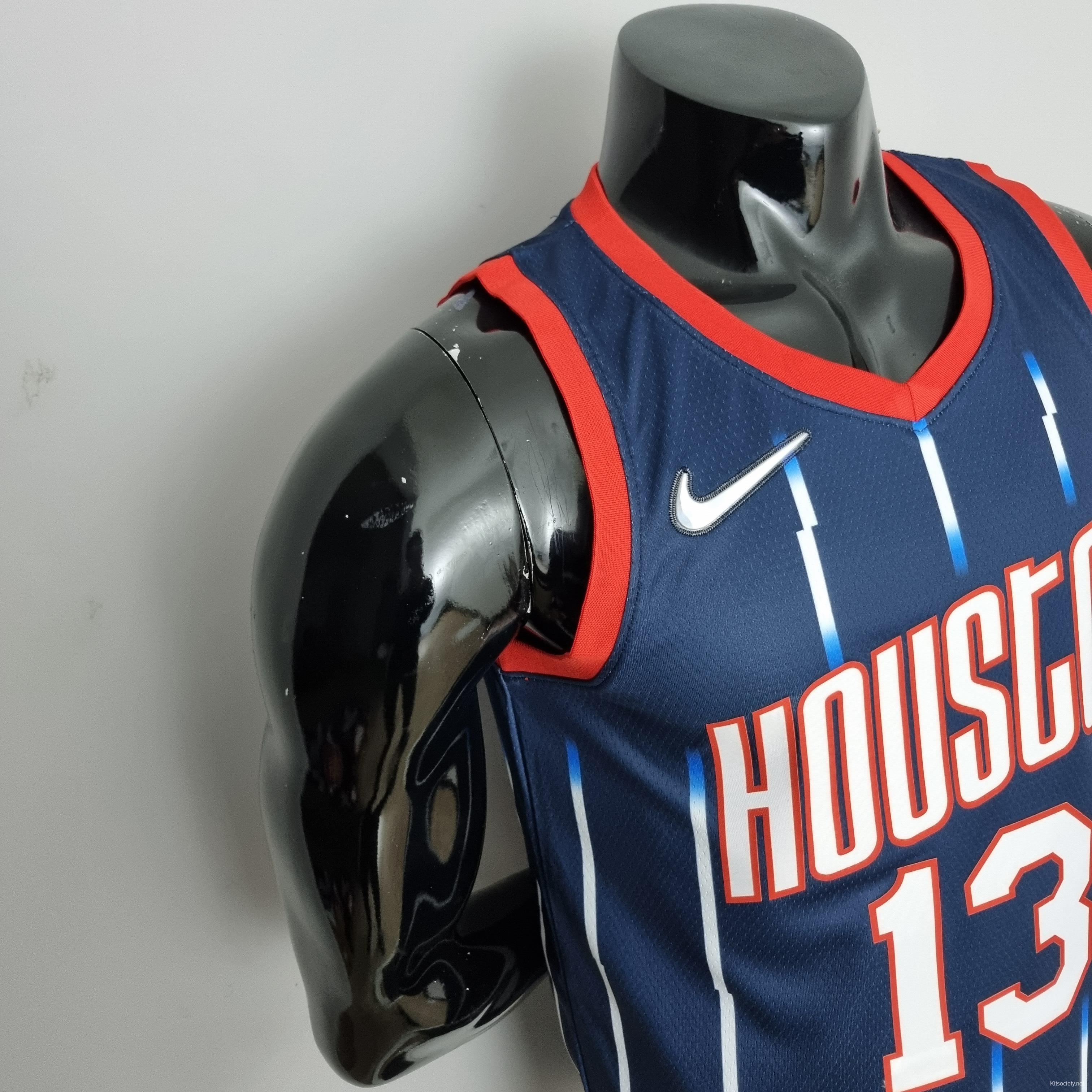 2021 City Edition Houston Rockets Blue #13 NBA Jersey,Houston Rockets