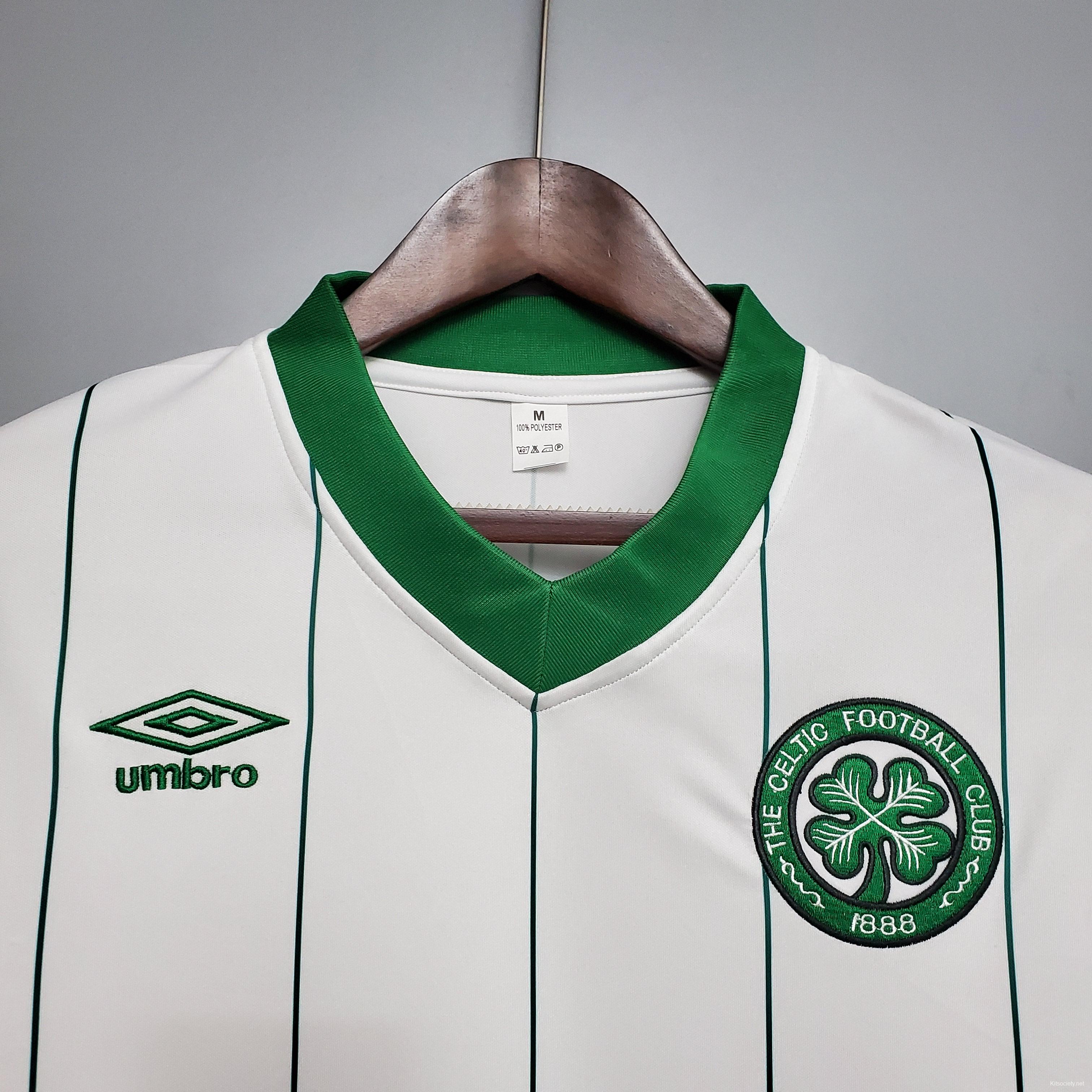 Retro Celtic Home Soccer Jersey 1984/1986 Men Adult CFC XL / Blank