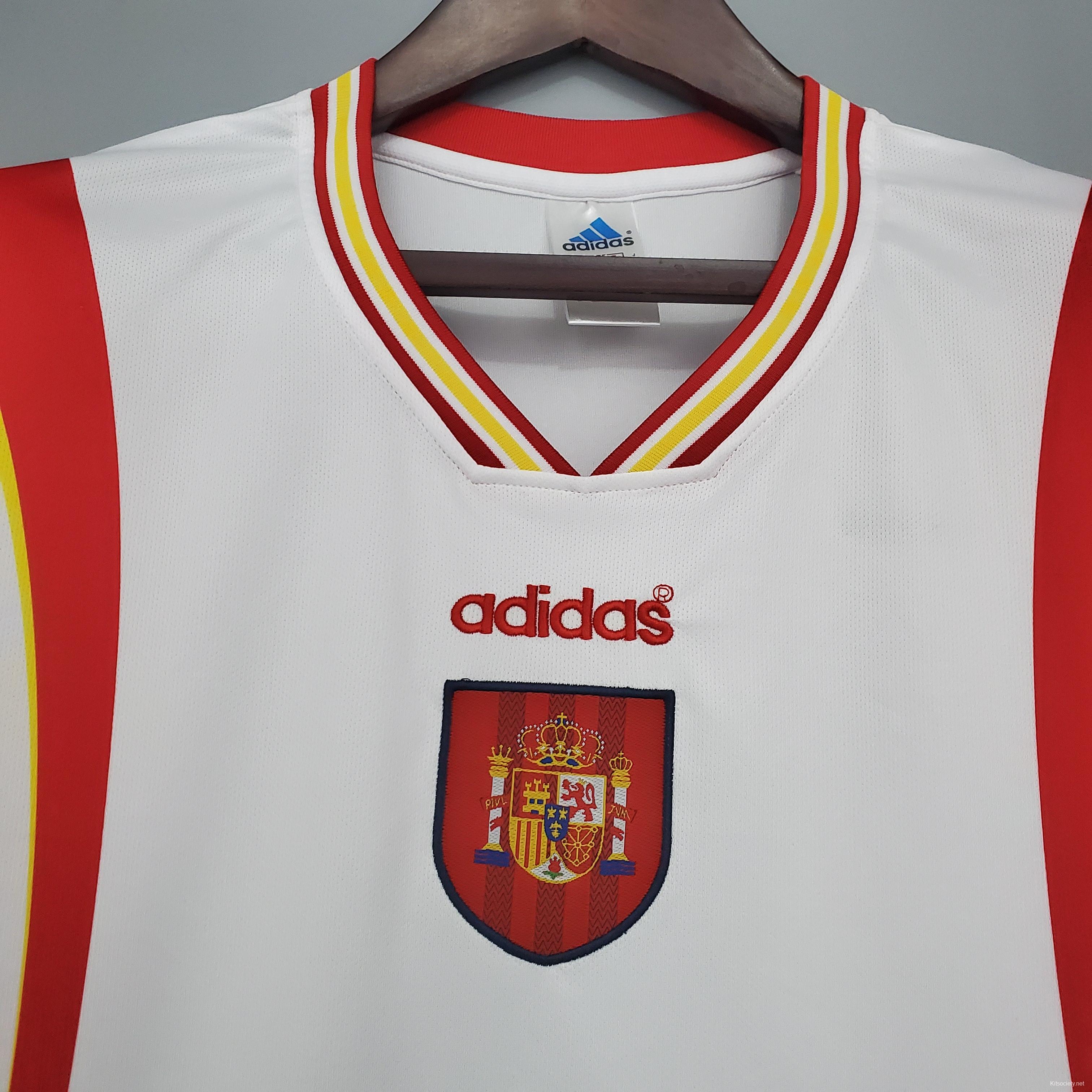 Spain Home Football Shirt 1996/98