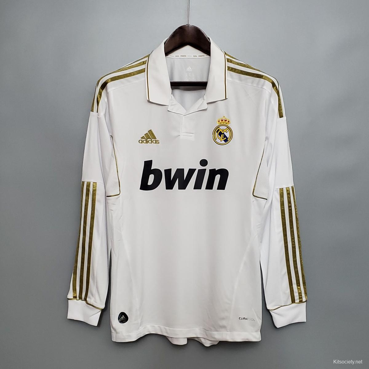 Retro 00/01 Real Madrid Home Jersey - Kitsociety