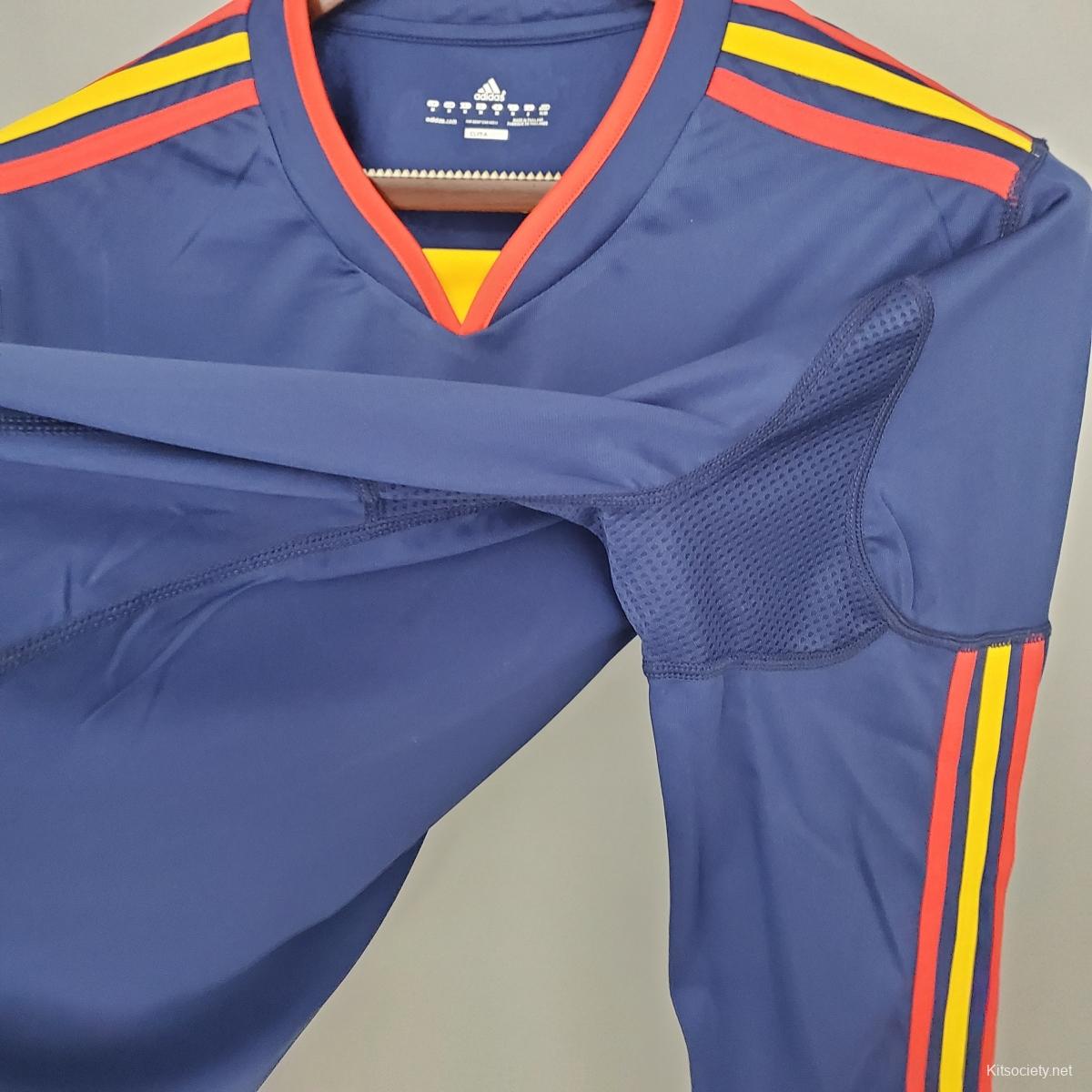 Spain Away Jersey Retro 2010 By Adidas - Long Sleeve