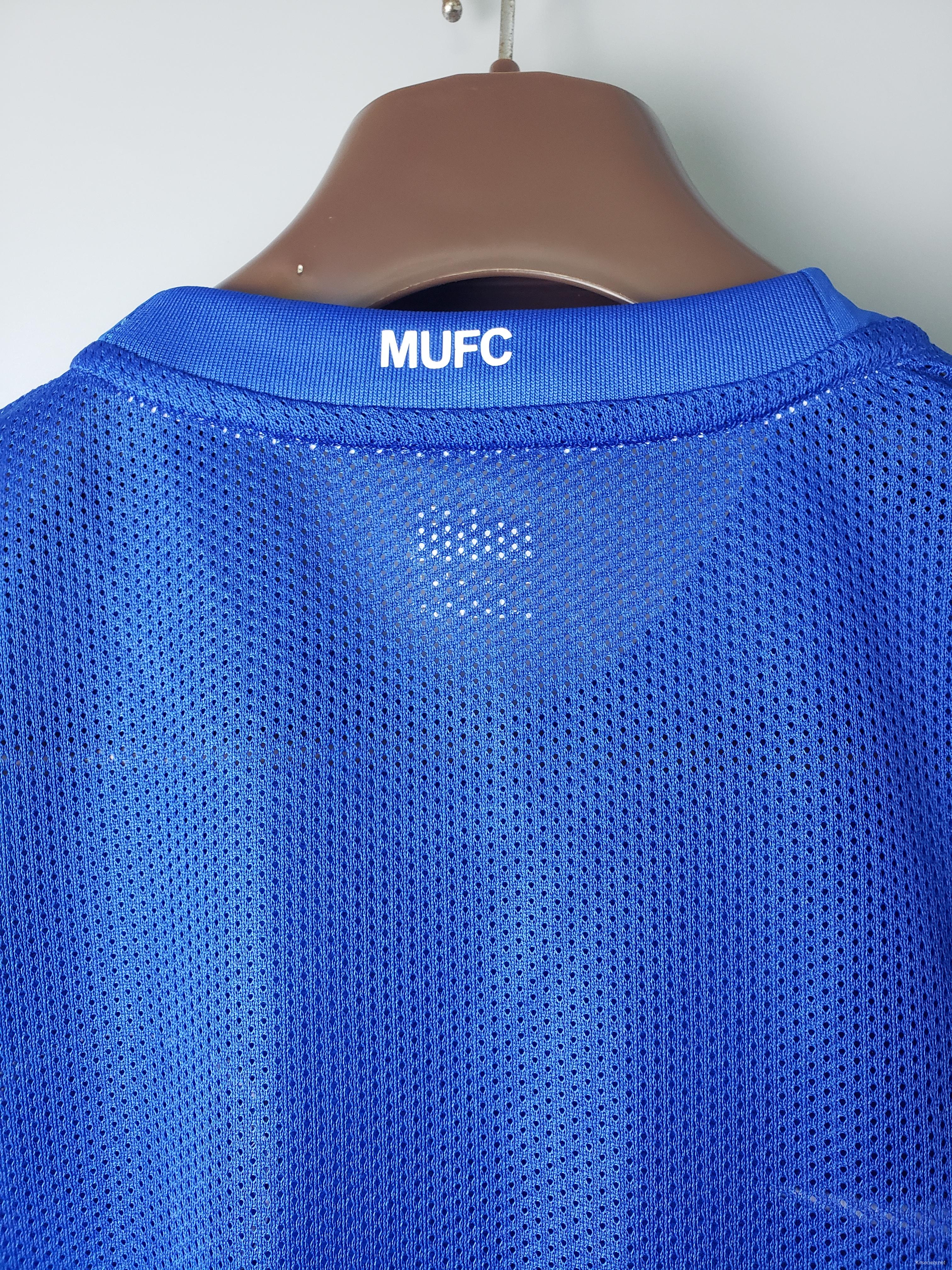 Retro 08/09 Manchester United Third Blue Jersey - Kitsociety