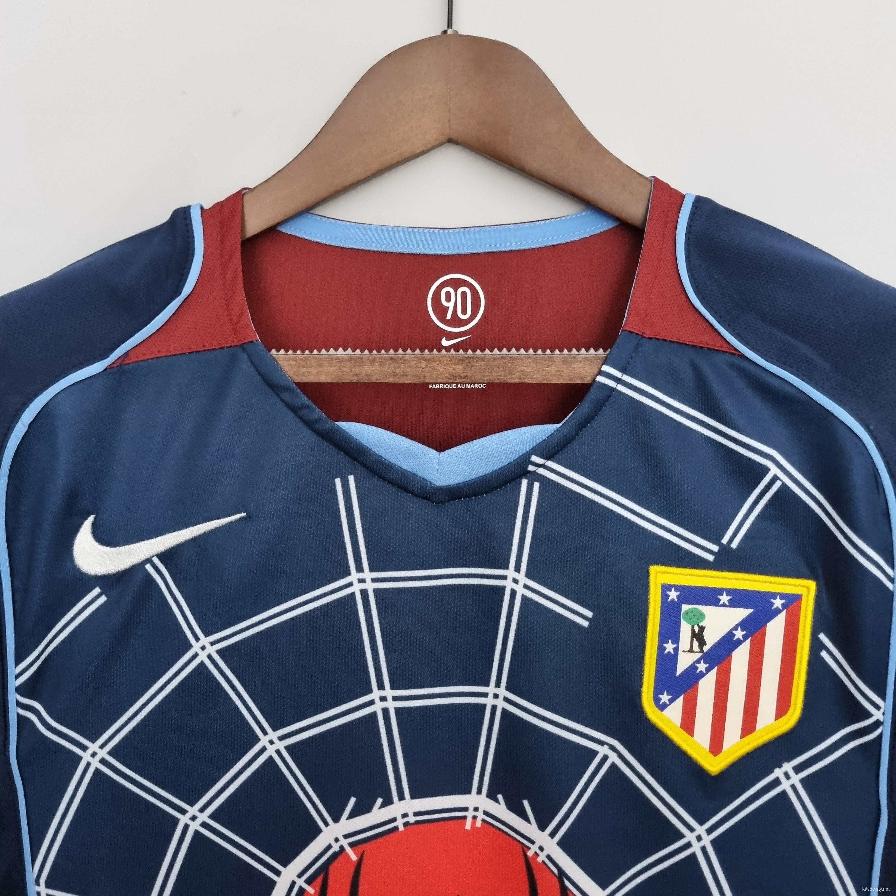 Atletico Madrid 2004/05 Away Jersey Spiderman Edition 