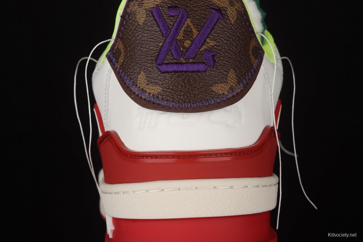 Authentic LV 2021s LV Trainer is limited to the latest color