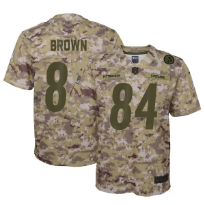 Youth Antonio Brown White Player Limited Team Jersey - Kitsociety