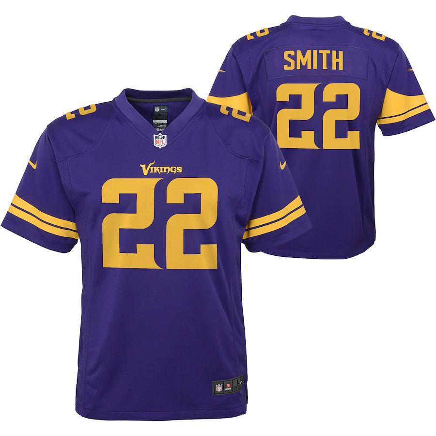 TSE Shop Harrison Smith Signed Custom Purple Football Jersey