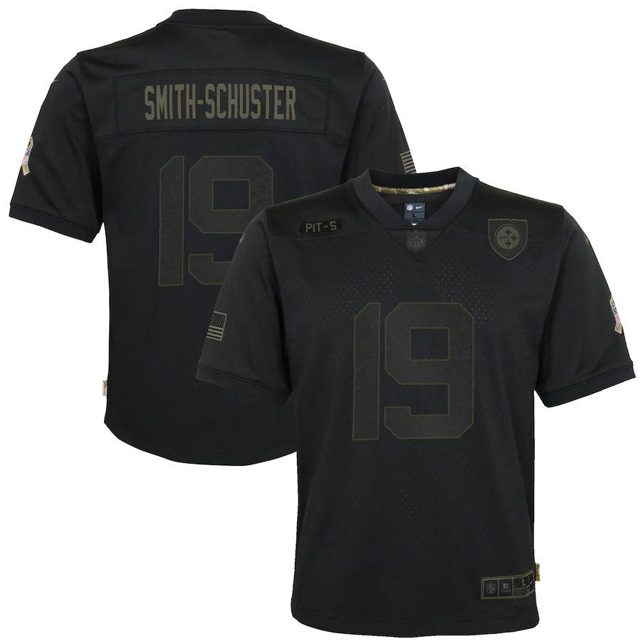 Youth JuJu Smith-Schuster Black 2020 Salute to Service Player Limited Team  Jersey - Kitsociety