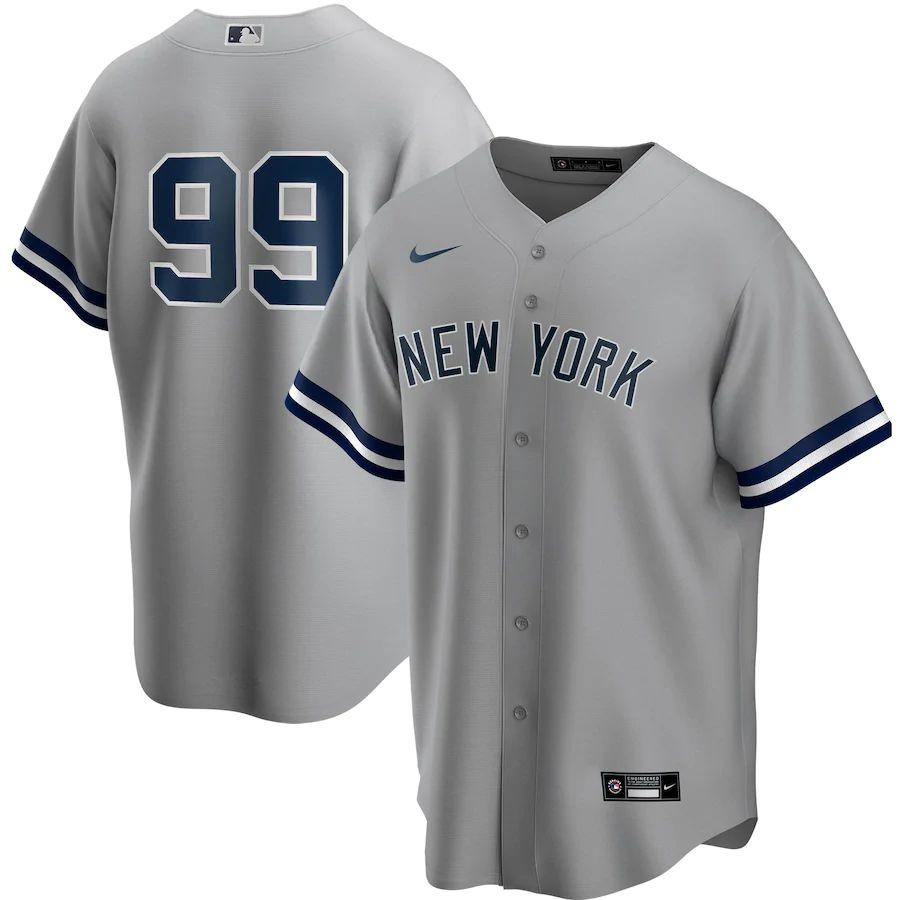 Men's Aaron Judge Gray Road 2020 Authentic Player Team Jersey - Kitsociety