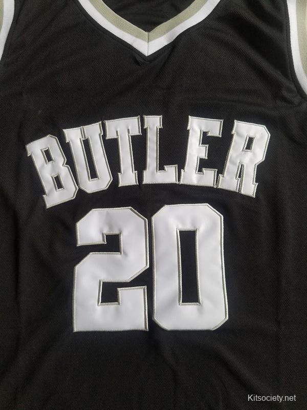 Gordon Hayward 20 Butler College Black Basketball Jersey - Kitsociety