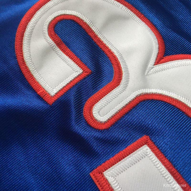 Allen Iverson Blue #4 USA Throwback Basketball Jersey