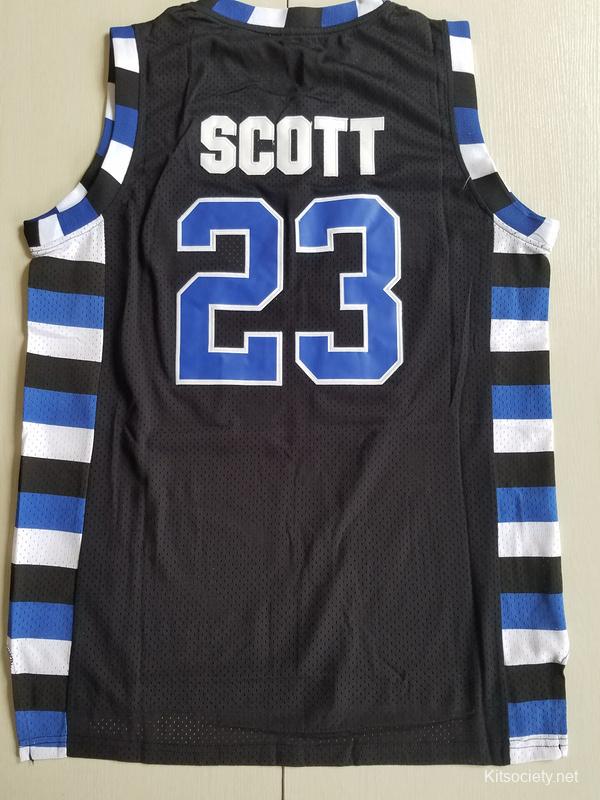 One Tree Hill Ravens 23 Nathan Scott White Basketball Jersey