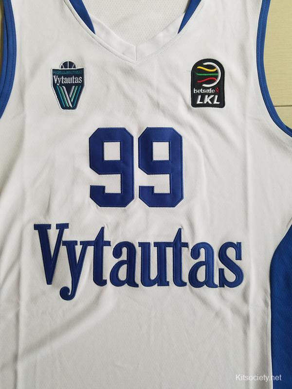 Lamelo Ball 1 Lithuania Vytautas White Basketball Jersey - Kitsociety