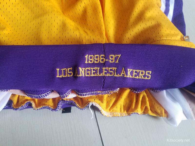 Vintage Just Don 1996-97 Los Angeles Lakers Basketball Shorts