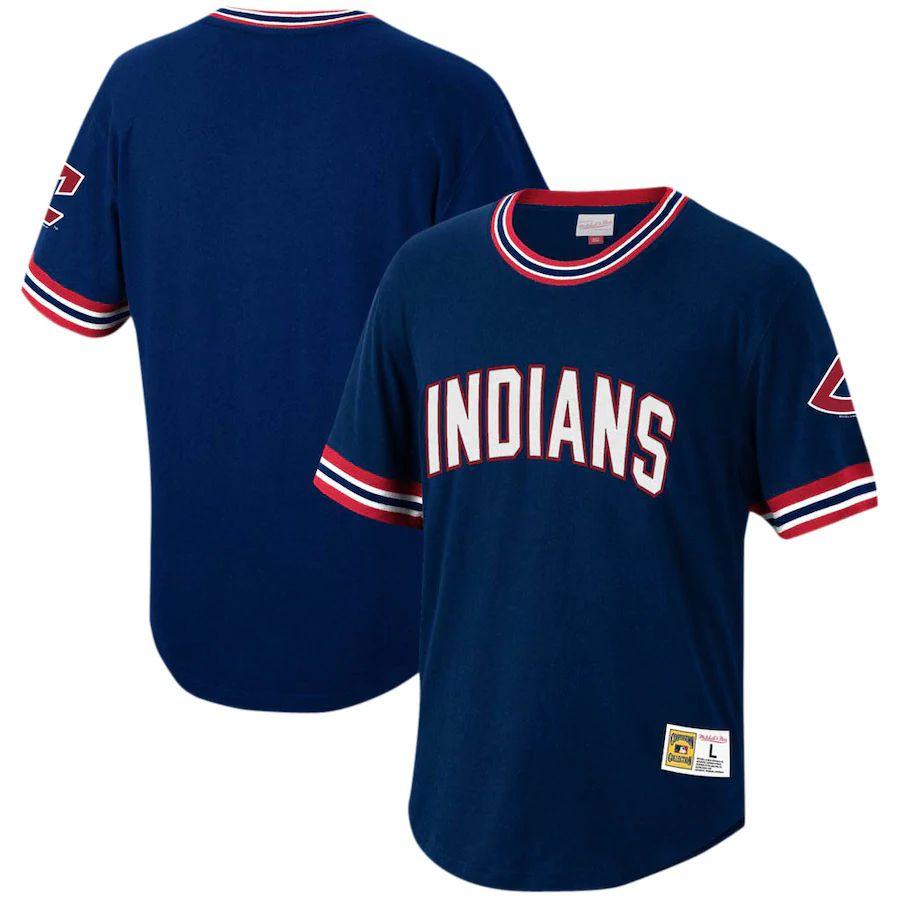 Youth Navy Cooperstown Collection Wild Pitch Throwback Jersey