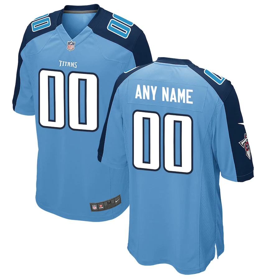 Elite Men's Light Blue Alternate Jersey - Football Customized