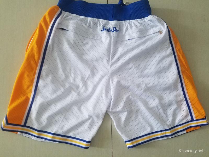 Warriors Basketball Just Don Shorts Yellow/blue All Sizes -  Israel