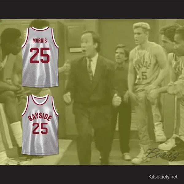 Bayside High 'Saved by The Bell' Custom Basketball Jersey Youth XL