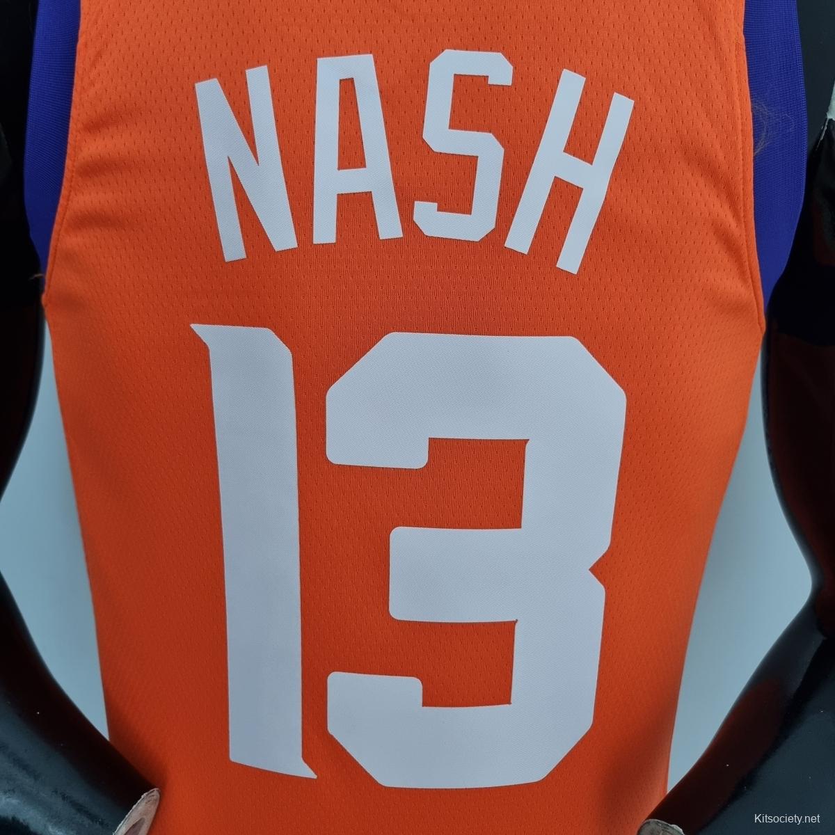 75th Anniversary Nash #13 Phoenix Suns White NBA Jersey - Kitsociety