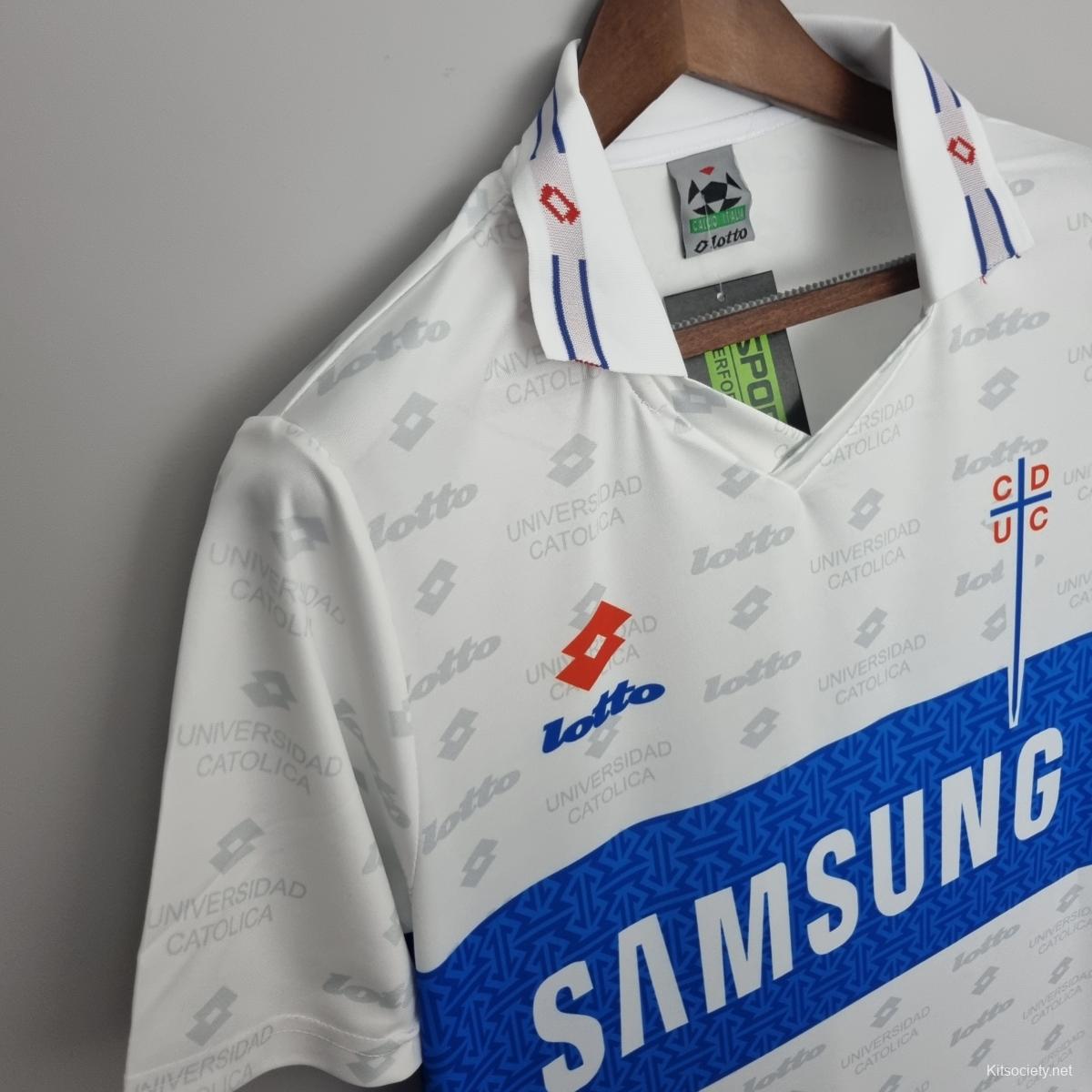 Retro 02/03 Deportivo Universidad Católica Away Soccer Jersey