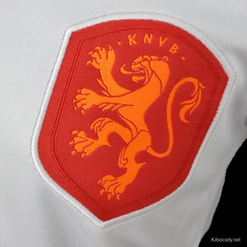 2022 Netherlands World Cup Shirt Away Soccer Jersey - Kitsociety