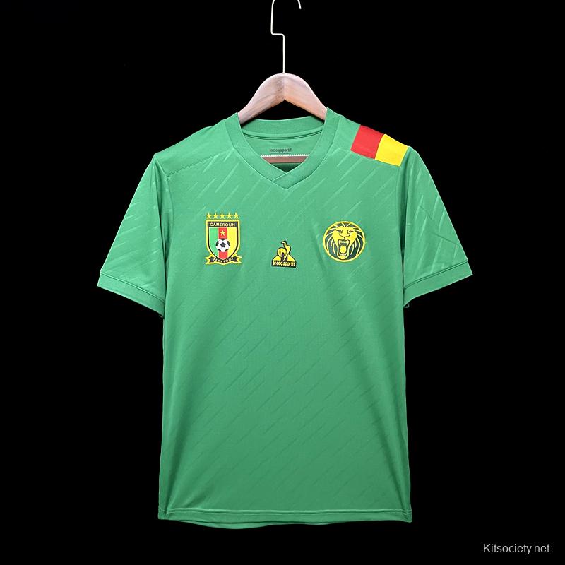 Cameroon World Cup Home Soccer Jersey 2022