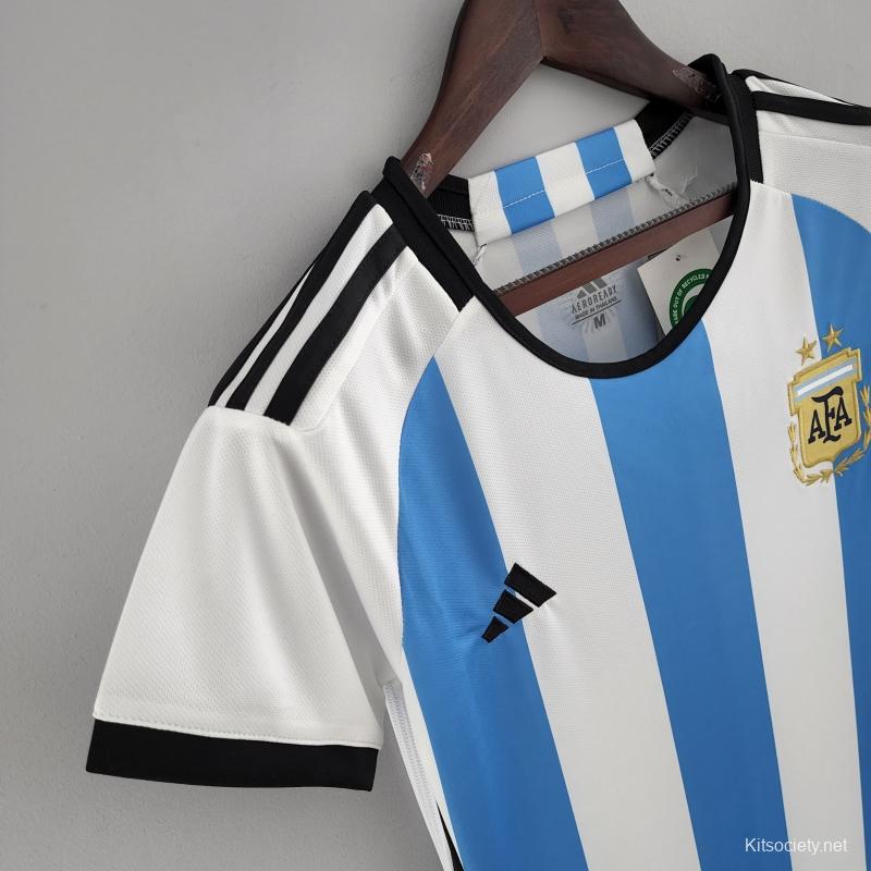 2022 Argentina Home Soccer Jersey - Kitsociety