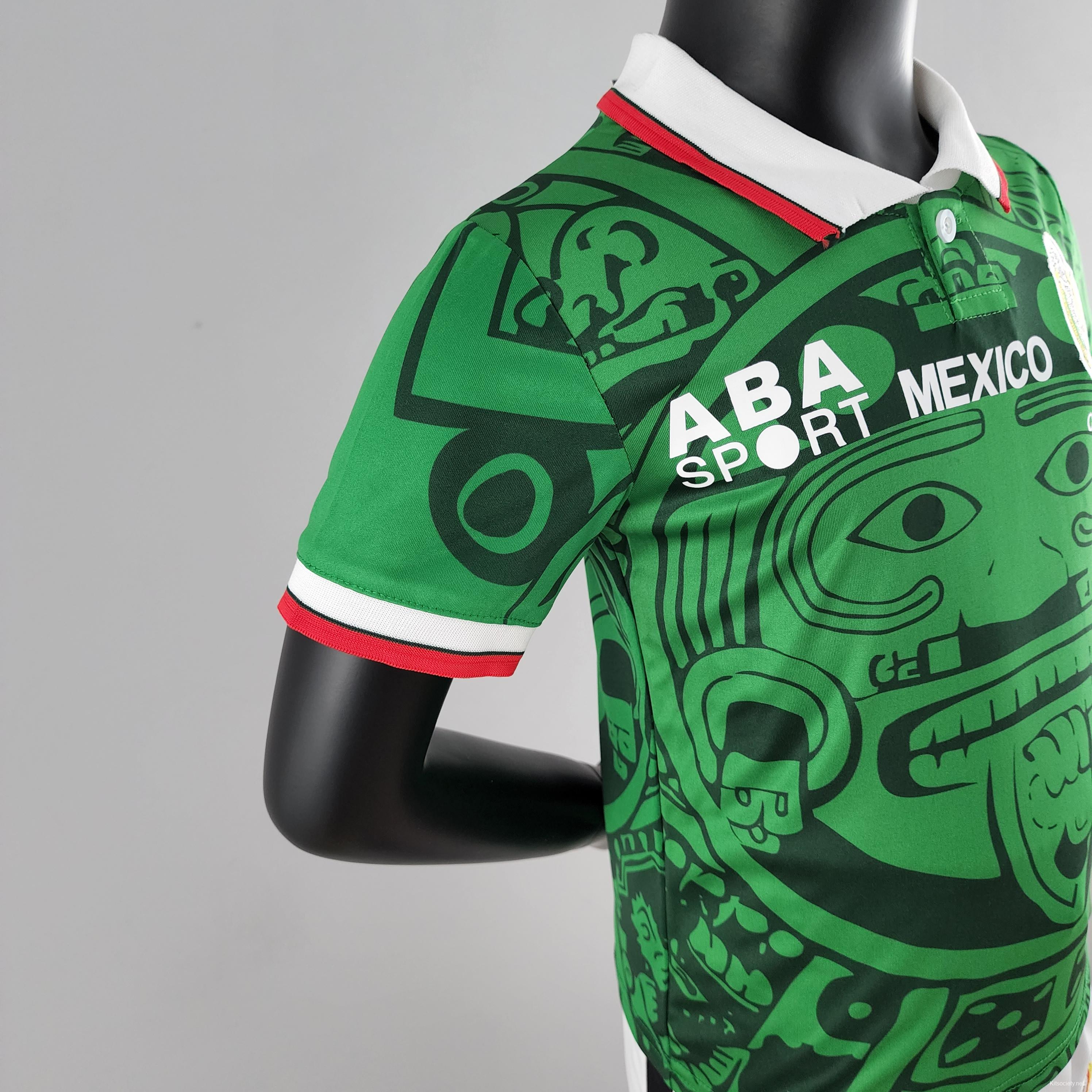 1998 Mexico Fourth Kit Retro Soccer Jersey