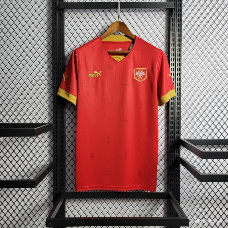 PUMA SERBIA 2022 HOME JERSEY (RED)