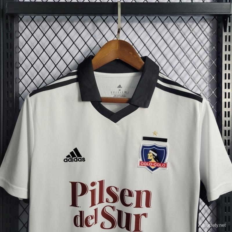 22/23 Colo Colo Commemorative Edition Black Gold Soccer Jersey - Kitsociety