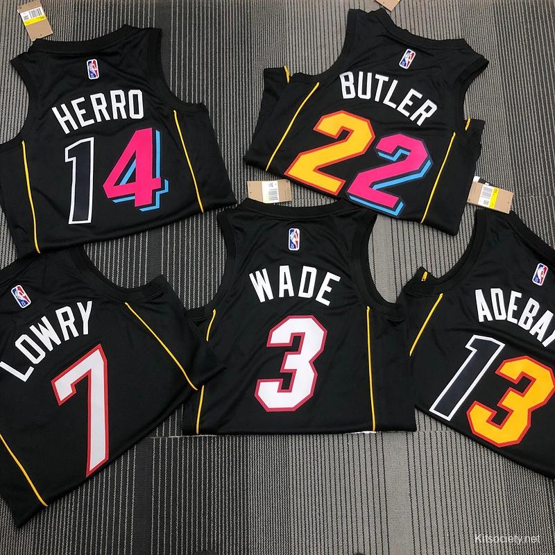 NBA Miami Heat Jimmy Butler #22 Black City Edition Jersey