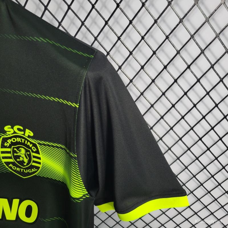 22 23 Sporting Lisbon Away Soccer Jersey - Kitsociety