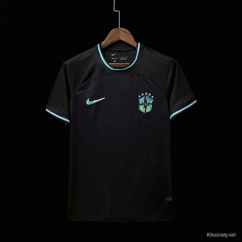 Brazil Jersey Custom Away Soccer Jersey 2022