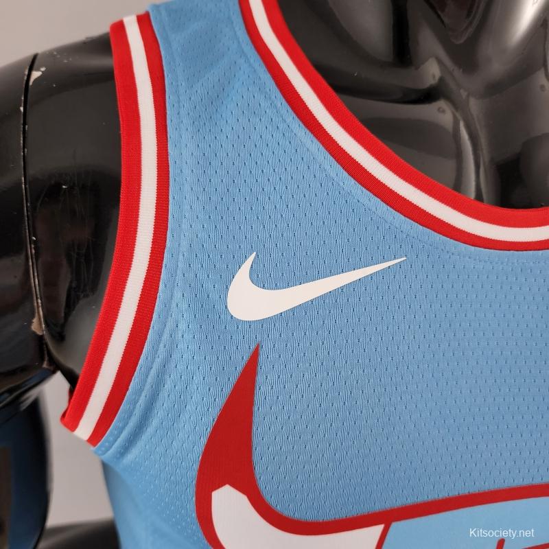 Nike Basketball Chicago Bulls NBA tracksuit in blue