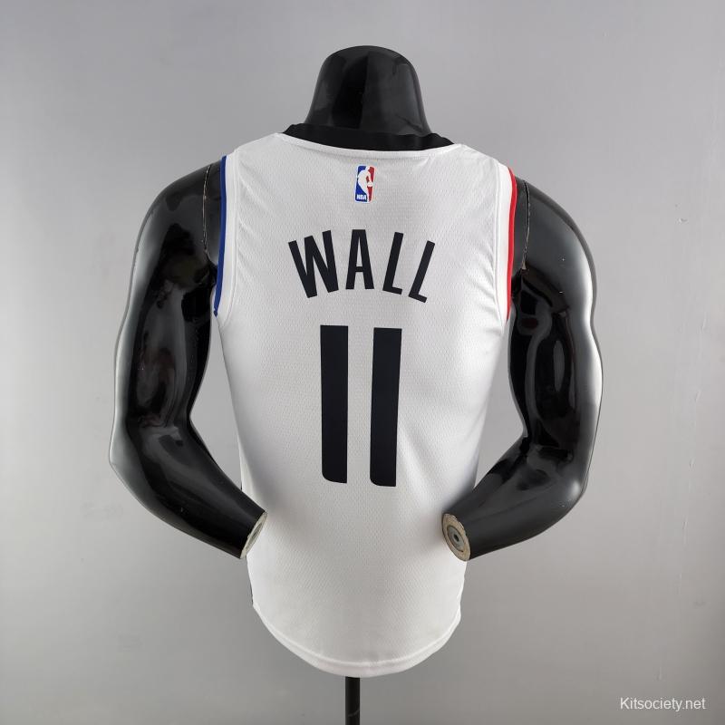 WALL#11 Los Angeles Clippers Black NBA Jersey - Kitsociety