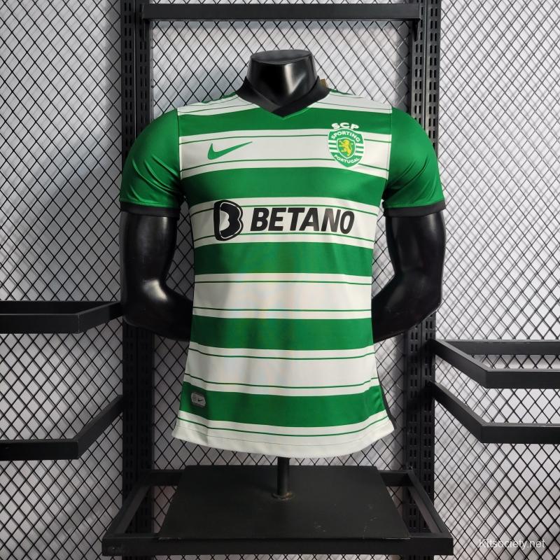 22 23 Sporting Lisbon Away Soccer Jersey - Kitsociety