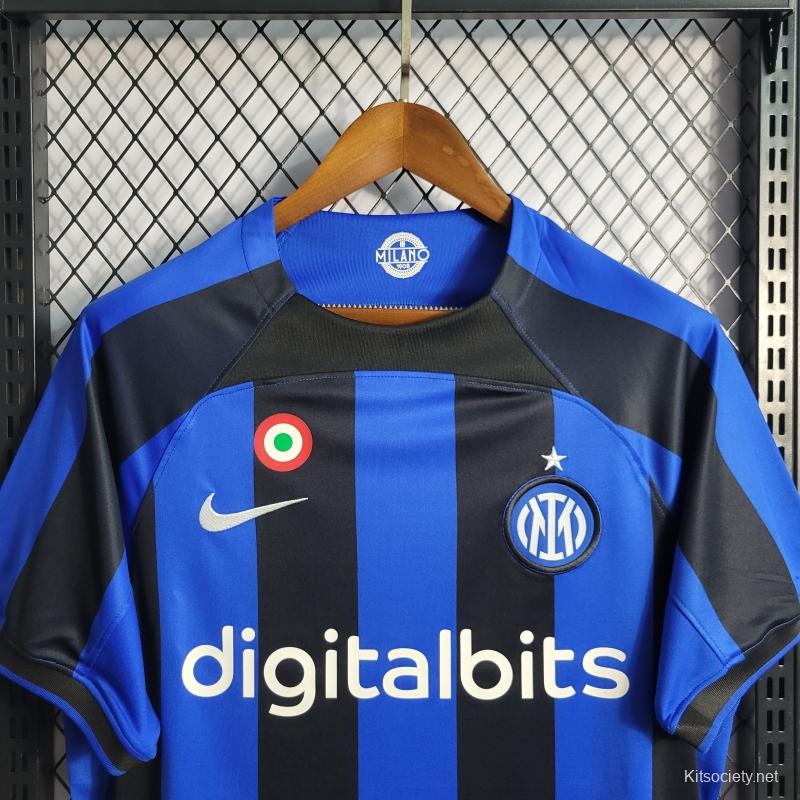 Inter Milan Jersey 22/23 Home Football Kit 2022 2023 Soccer Shirt