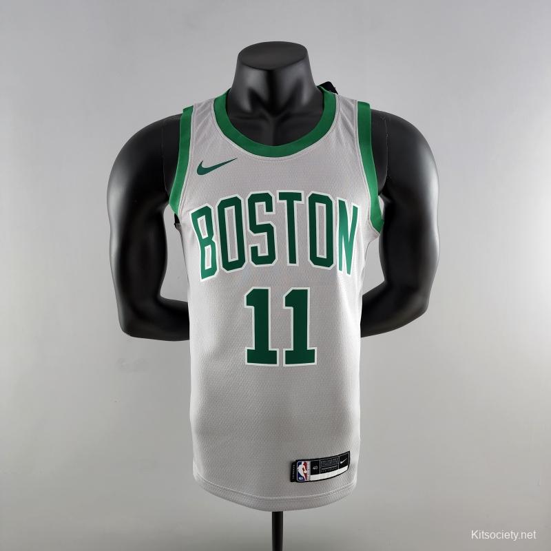 IRVING#11 Boston Celtics Grey NBA Jersey - Kitsociety