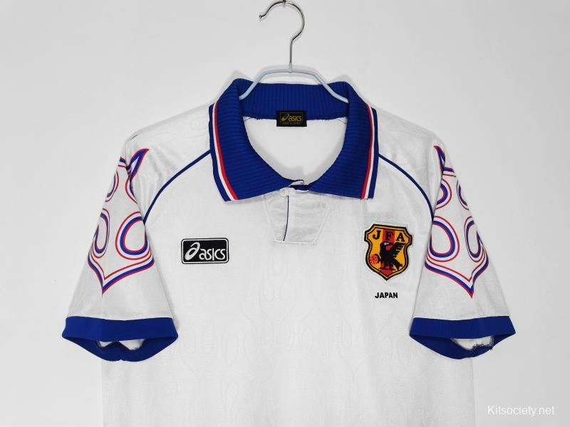 Retro 1998 Japan Away Soccer Jersey - Kitsociety