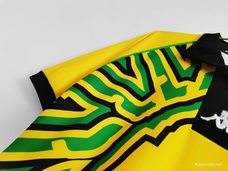 Retro Jamaica Football Soccer Jersey 1998 World Cup 