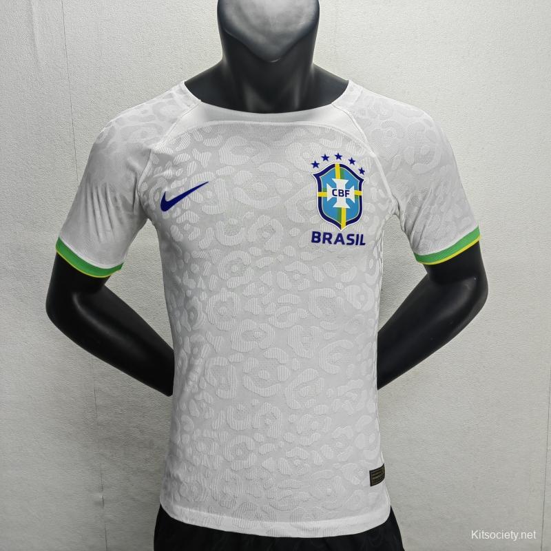 Player Version 2023 Brazil Black Goalkeeper Jersey - Kitsociety