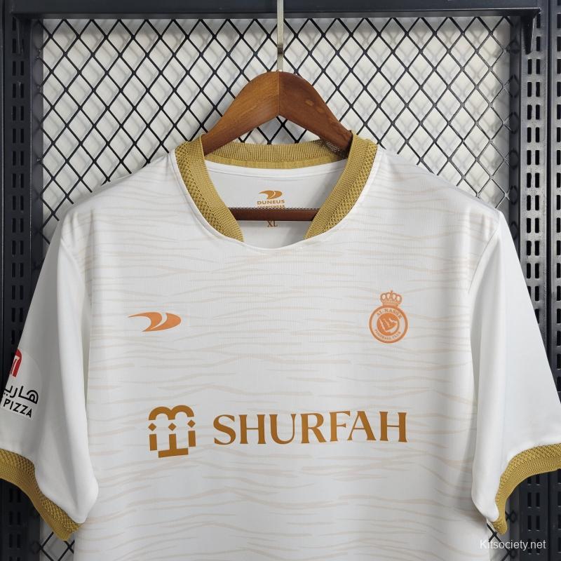 Cristiano Ronaldo Jersey T-shirt away Brown AL Nassr Fc 22/23