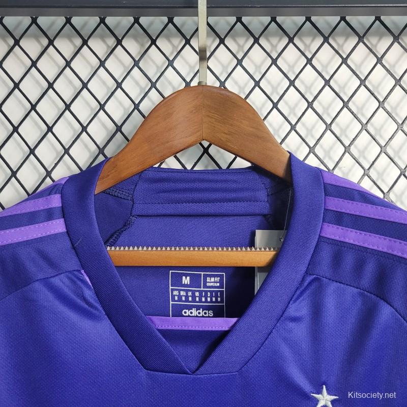 3-Stars Women 2023 Argentina Away Purple Jersey - Kitsociety