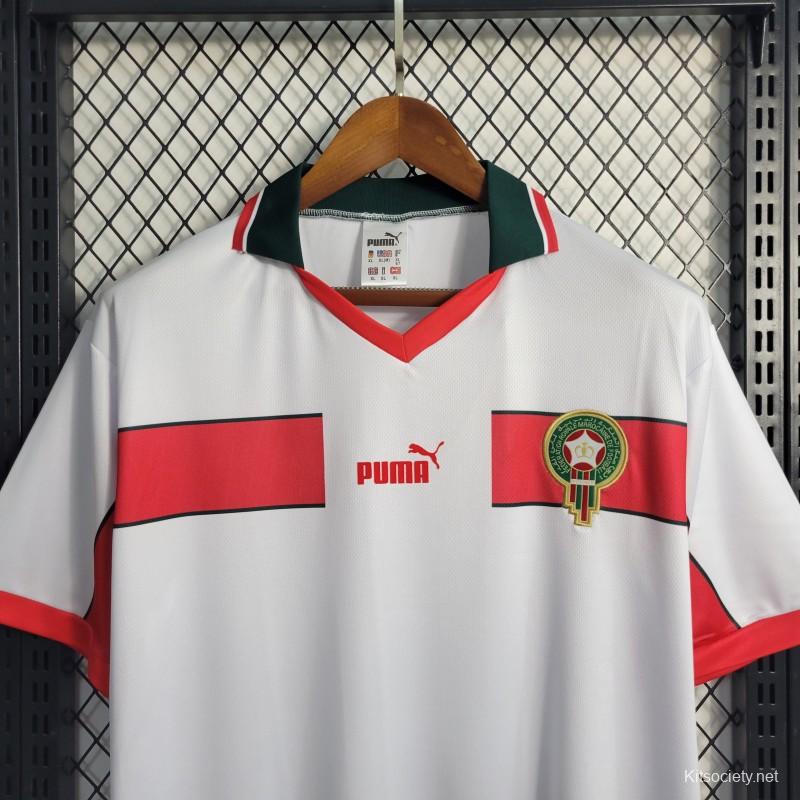 2022 Morocco Away Soccer Jersey - Kitsociety