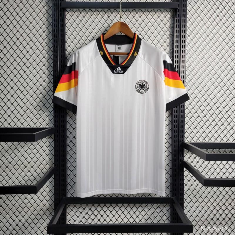 Germany Jersey Custom Home Soccer Jersey 1994