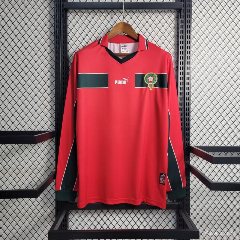 2022 Morocco Away Soccer Jersey - Kitsociety