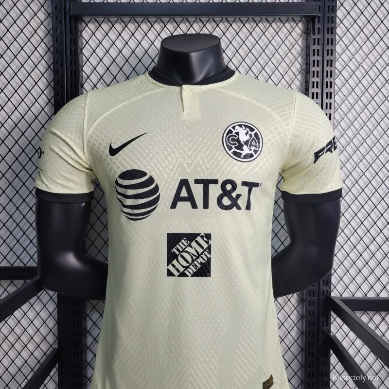 Player Version 22/23 Club America Third Away Soccer Jersey