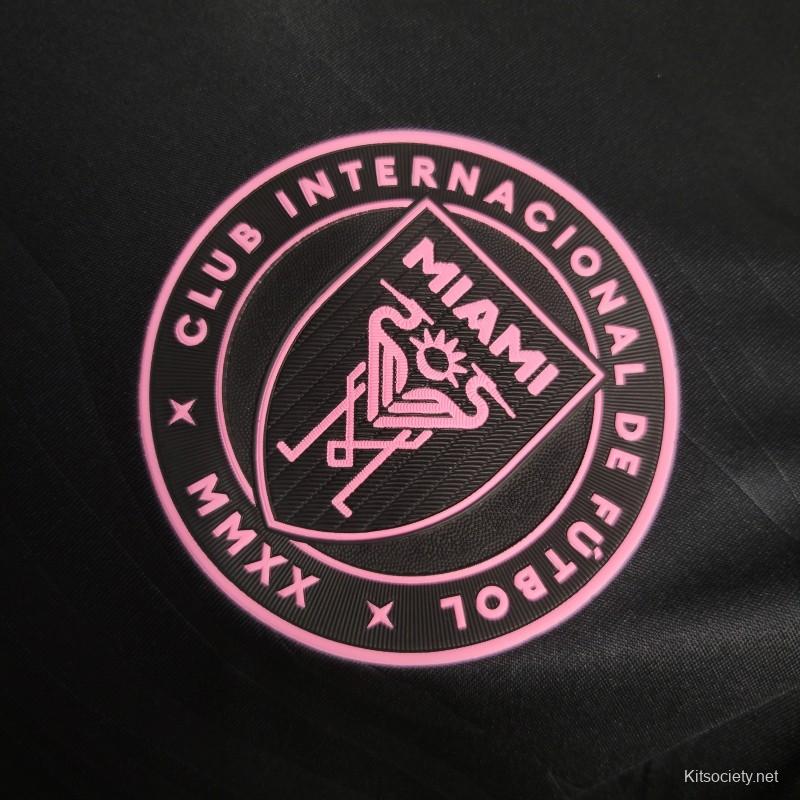 Player Version 23-24 Inter Miami Away Black Jersey - Kitsociety