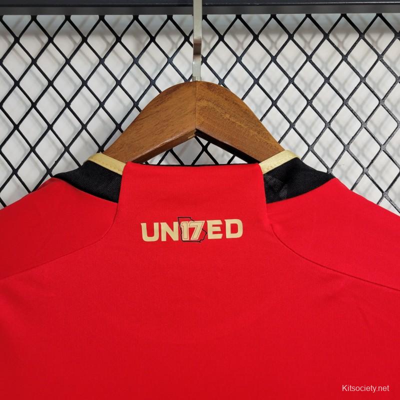 Red and Black Stripe - Atlanta United FC Jersey 2023-24 for Major  Leag-XTeamwear