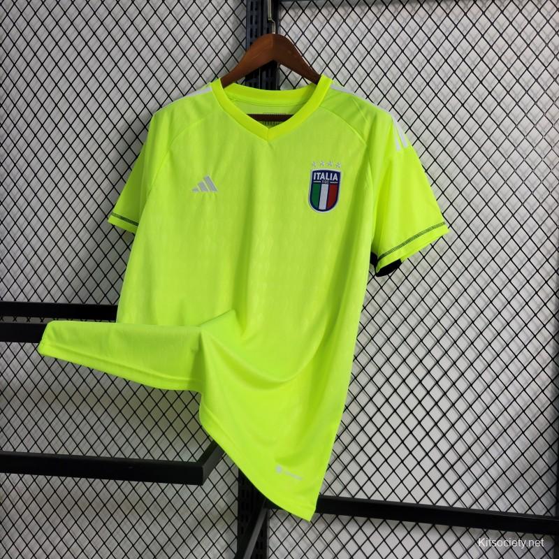 Player Version 2023 Italy Special Edition Green Jersey - Kitsociety